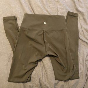 Wunder Under High-Rise Tight 28”, Full-On Luxtreme Lululemon Leggings Dark Olive